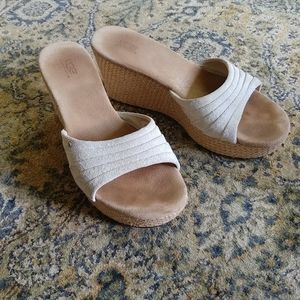 Suede UGG wedges
